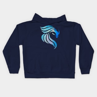 Watercolor Artistic Betta Fish Kids Hoodie